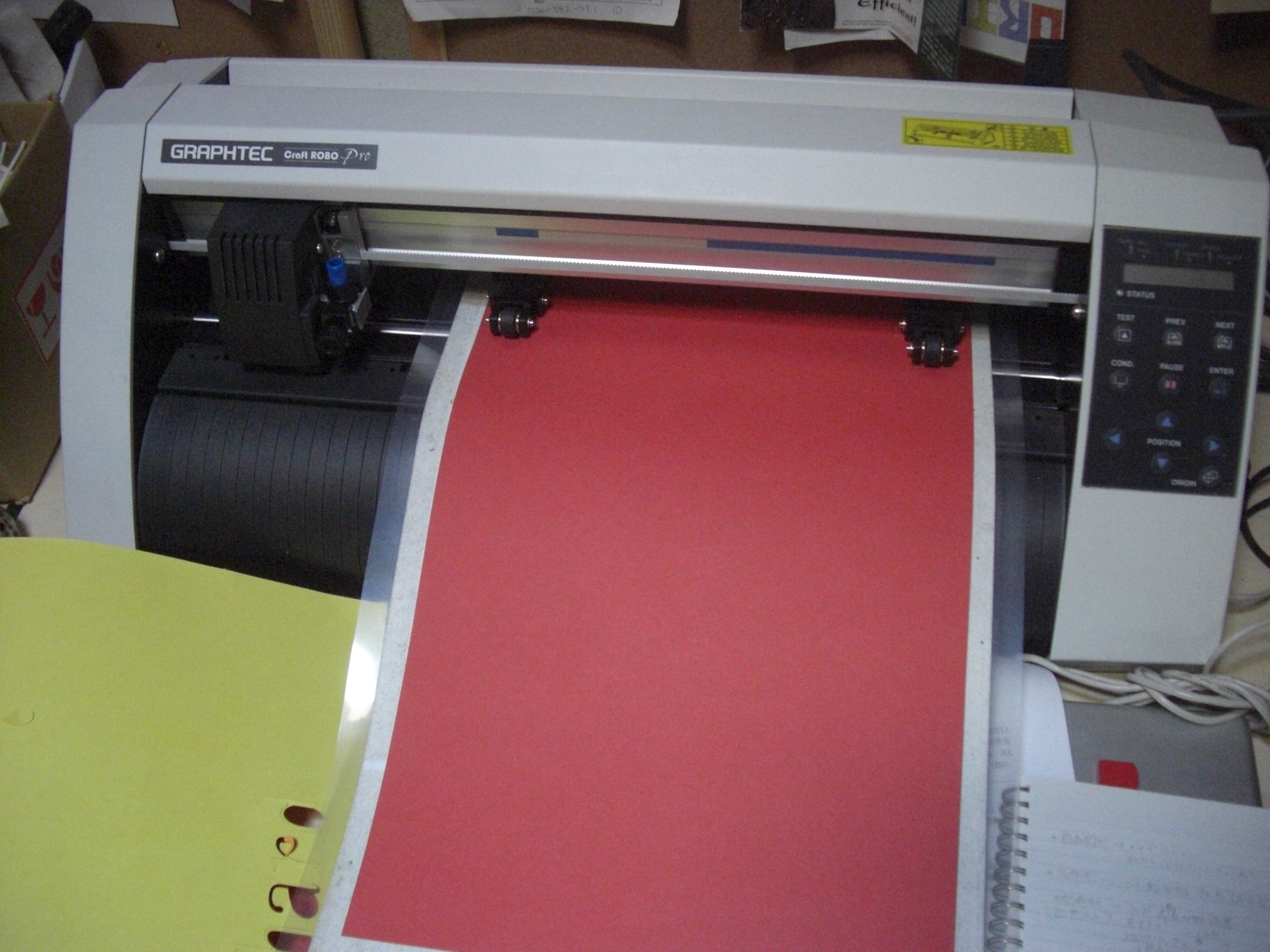 Paper Cutter (CraftRobo) | Hiroya Tanaka Laboratory